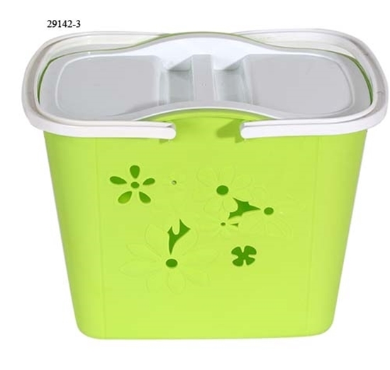 صورة Plastic Bucket for Cleaning - 31 x 22 x 21 Cm