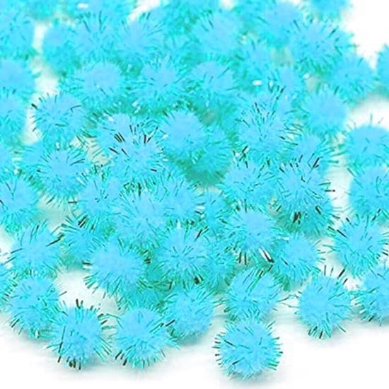 Picture of Pompoms Craft Assorted Colors - 10MM