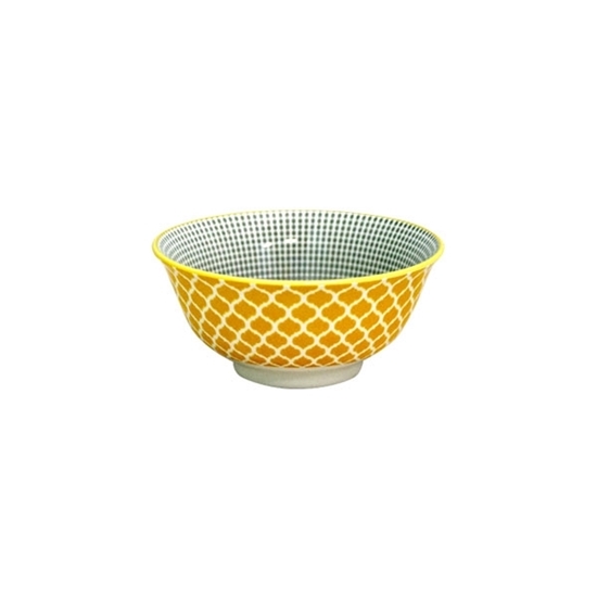 Picture of Colored Ceramic Bowl - 12 x 5 Cm