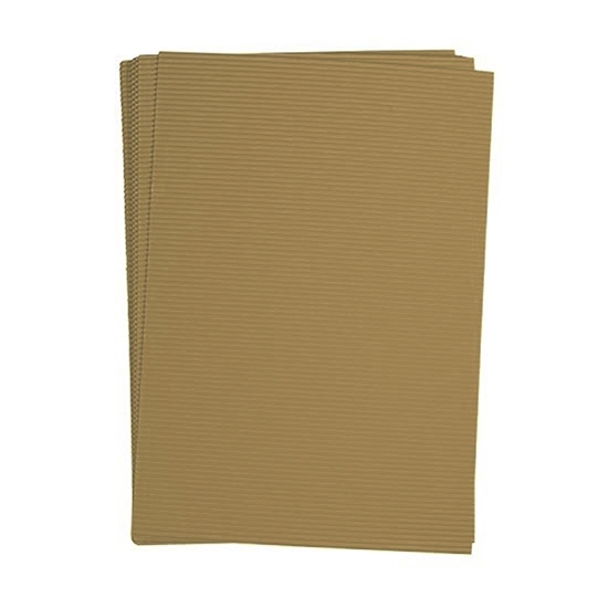 Picture of Ribbed cardboard, 25 pcs - 50 x 70 Cm