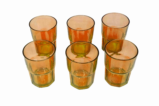Picture of COLORED WATER CUP 6PCS/SET - 10 x 7.5 Cm