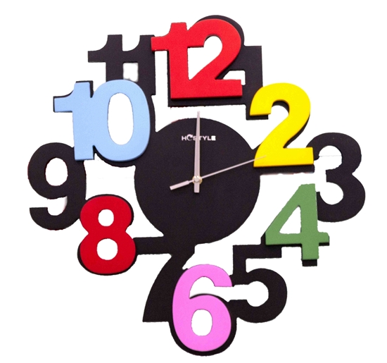 Picture of Large Number Wall Clock - 40 Cm