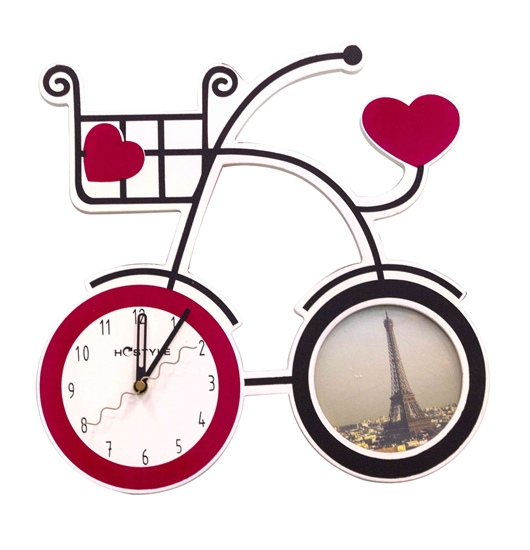 Picture of Bicycle Wall Clock - 33 x 33 Cm