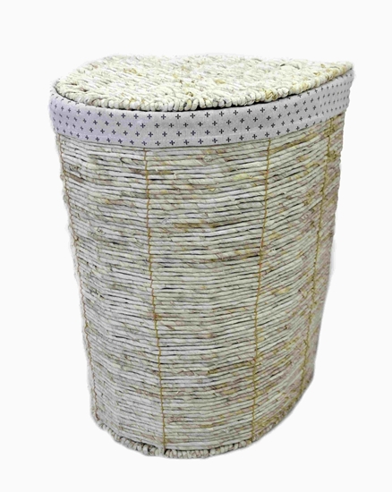 Picture of Large Beige Basket - 43 x 34 x 57 Cm