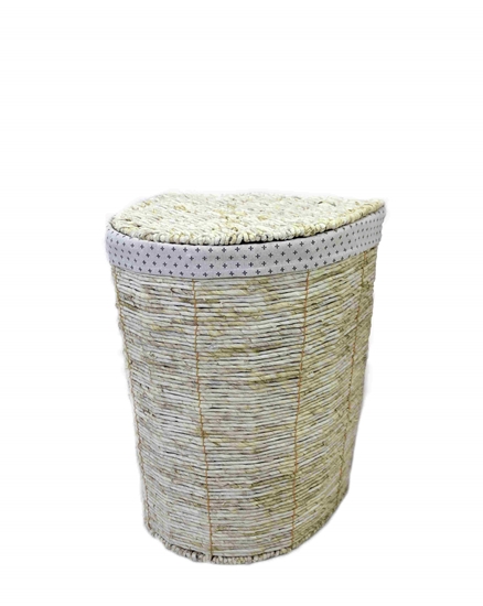 Picture of Small Beige Basket - 31 x 22 x 45 Cm