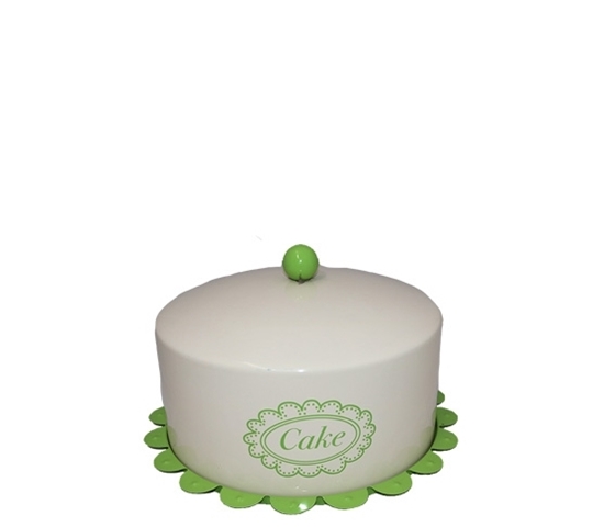 Picture of Cake Tin with Lid Food Carrier - 25 x 12 Cm
