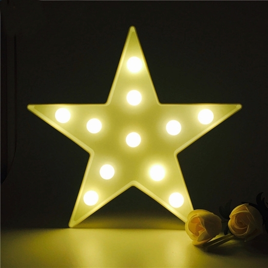 Picture of LED Night Light Star - 25 x 27 x 5 Cm