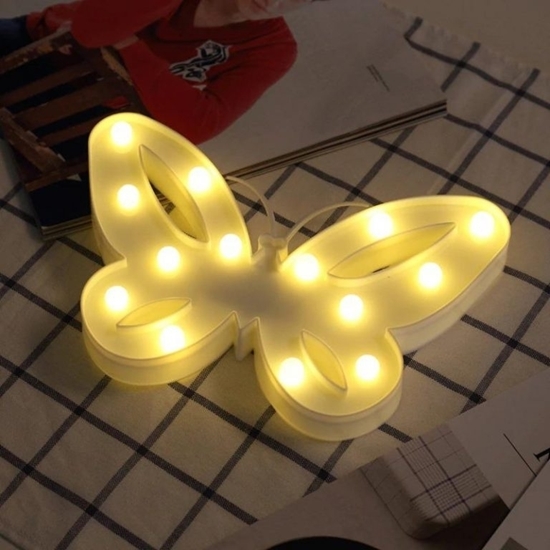 Picture of LED Night Light Butterfly - 26 x 16 x 3 Cm