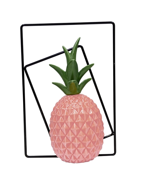صورة Ceramic Pineapple Decorative Décor - 30 x 20 Cm