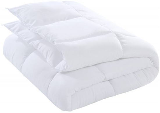 صورة لحاف سرير أبيض - كينج  220 × 260 سم
