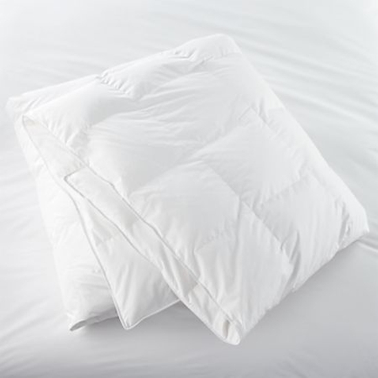 صورة لحاف سرير أبيض - مفرد 220 × 160 سم