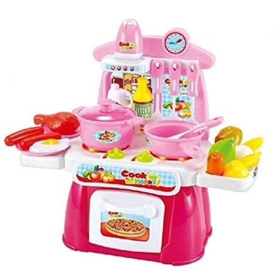 Txon Stores Your Choice For Home Products Cook Happy Play Kitchen Toy Set For Kids 33 5 X 16 5 X 30 Cm