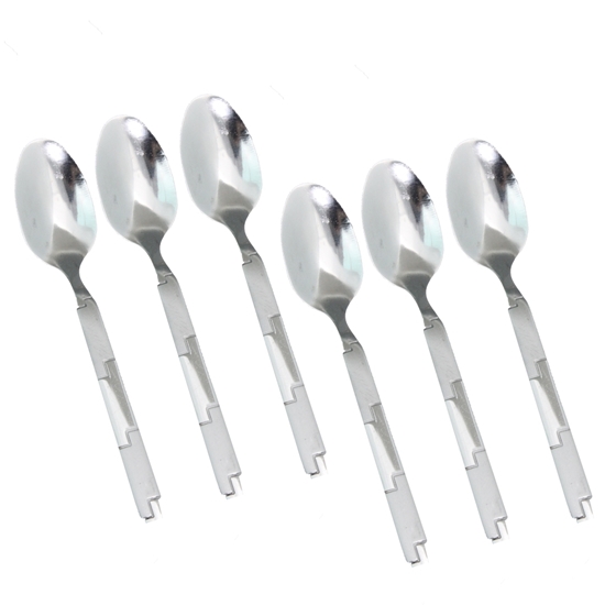 Picture of Stainless Spoon, 6 Pcs - 20 Cm