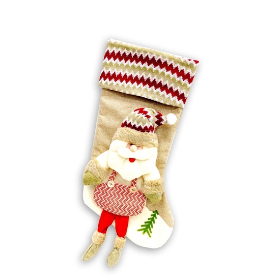 Picture of Christmas Hanging Socks - 45 x 23 Cm