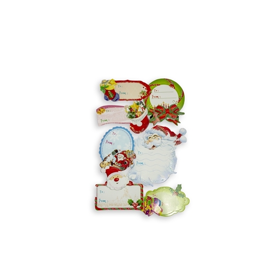 Picture of Christmas Gift Tag Stickers