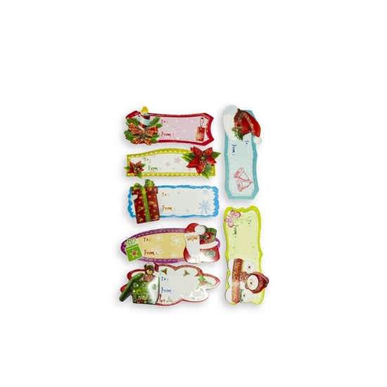 Picture of Christmas Gift Tag Stickers