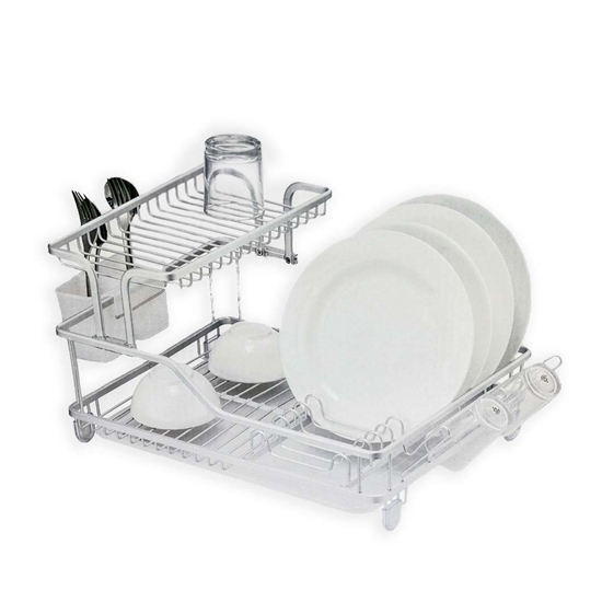 Picture of Stainless Steel Dish Drainer - 57.9 x 35 x 27.3 Cm