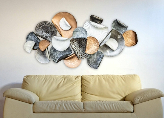 Picture of Iron Wall Decoration - 140 x 68 Cm