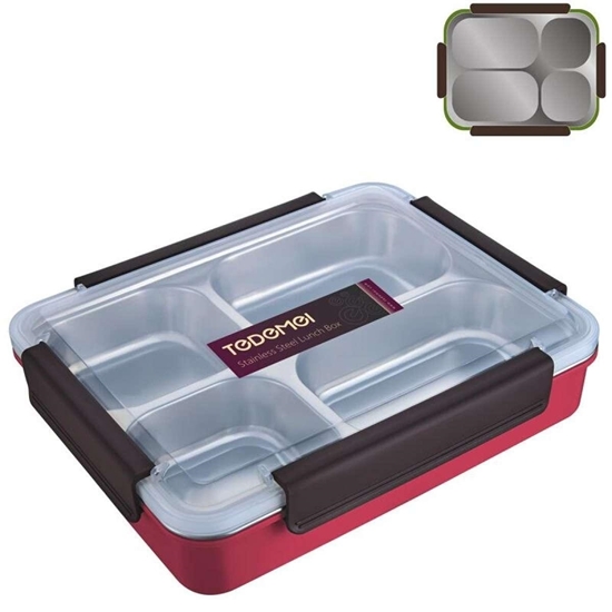 Picture of Lunch box with inserts - 19 x 26 x 7 Cm