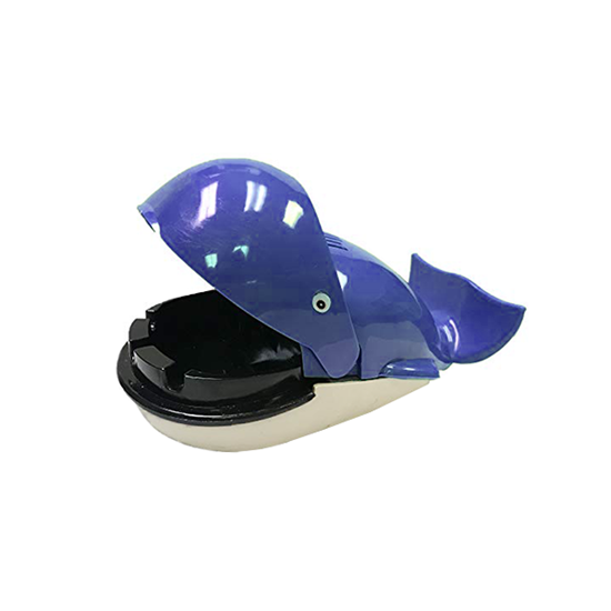 Picture of Plastic Whale Shaped Ashtray - 19 x 9 x 7 Cm