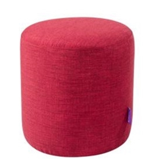 Picture of Ottoman Footstool Round Pouffe - 34 x 34 Cm