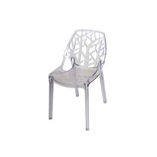 صورة كرسي أكريليك شفاف قياس 82 × 45 × 45 سم