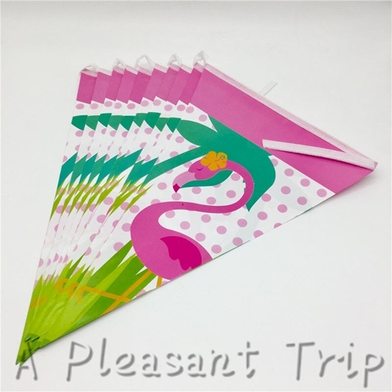 Picture of Party BannerFLAMINGO - 28 x 20 Cm