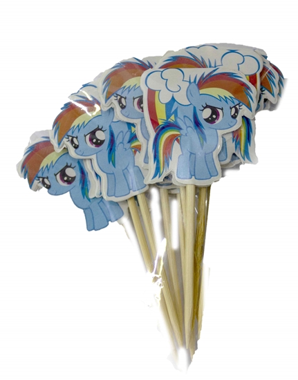 Picture of Cake Toppers MY LITTLE PONY 10 PCS - 9 Cm
