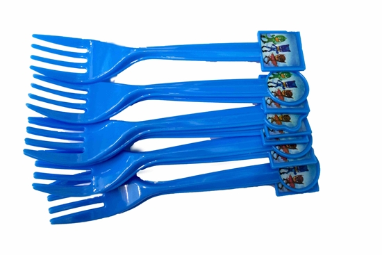 Picture of Plastic Forks PJ MASK 10 PCS - 15 Cm