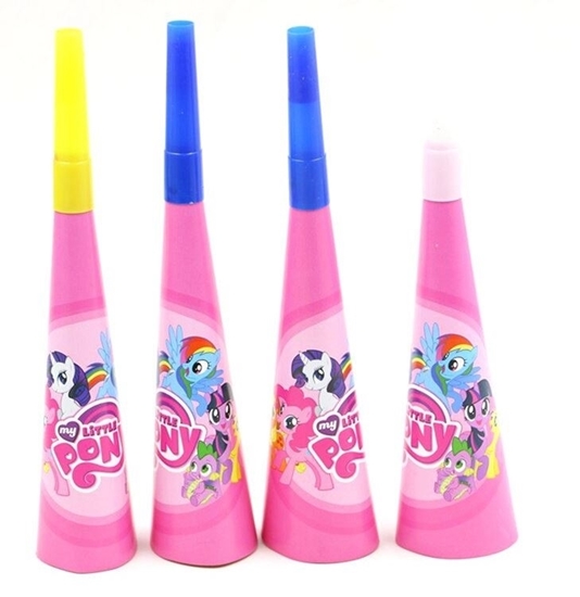 Picture of Party Horns MY LITTLE PONY 10 PCS - 20 Cm