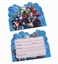 Picture of Invitation Cards HEROES 10 PCs - 14 x 11 Cm