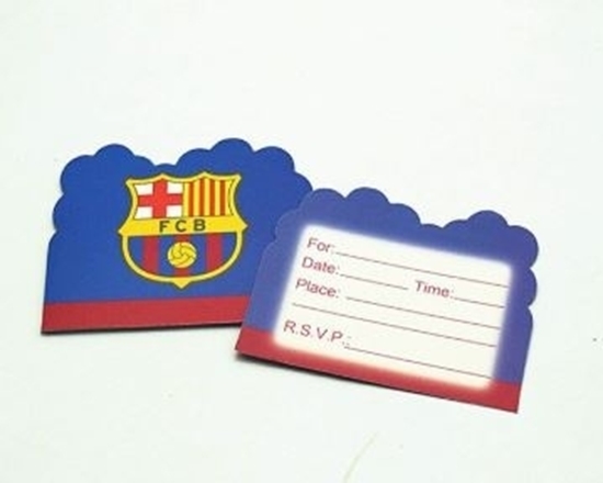 Picture of Invitation Cards BARCELONA 10 PCs - 14 x 11 Cm