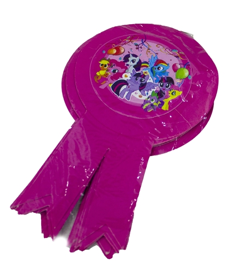 Picture of Party Badge MY LITTLE PONY 10 PCS - 15.5 x 9 Cm