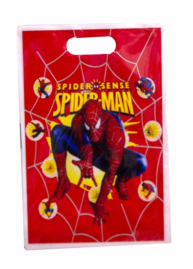 Picture of Party Bag SPIDERMAN 10 PCS - 25 x 16 Cm