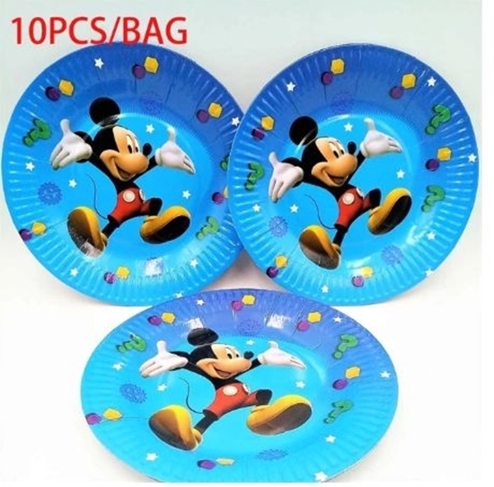 Picture of Paper Plate MICKEY 10 PCs - 23 Cm