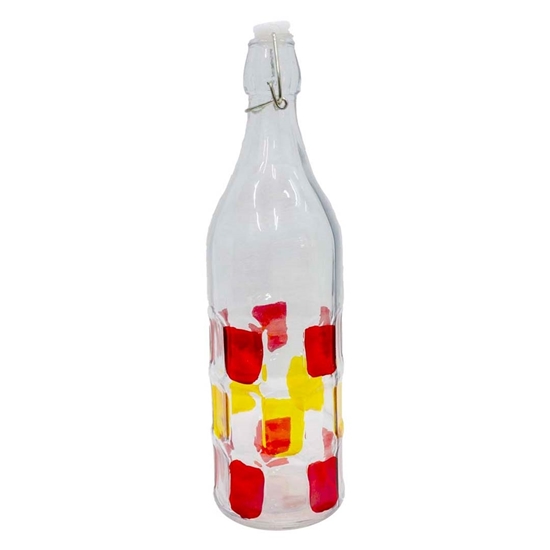 Picture of Flip Top Glass Bottle - 27 x 6.5 Cm