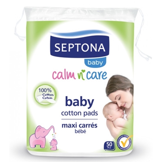 Picture of Septona - Baby Calm n Care Cotton Pads 50 PCs