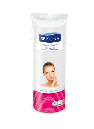 Picture of Septona - Round Double-Faced Cotton Pads 80 PCs