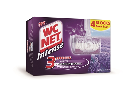 Picture of Bolton - WC NET Toilet Blocks Intense Lavender 4 PCs
