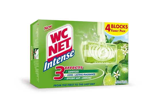 Picture of Bolton - WC NET Toilet Blocks Intense Lime Fresh 4 PCs
