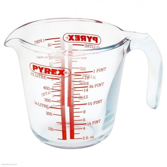 Picture of Pyrex - Classic Glass Measuring Jug - 0.5 L (Clear)