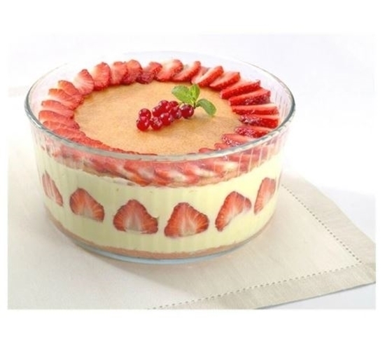 Picture of Pyrex - Round Souffle Dish  Glass - 21 Cm