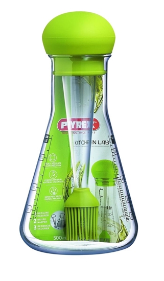 Picture of Pyrex - 500 Ml Measure and Brush Borosilicate Glass