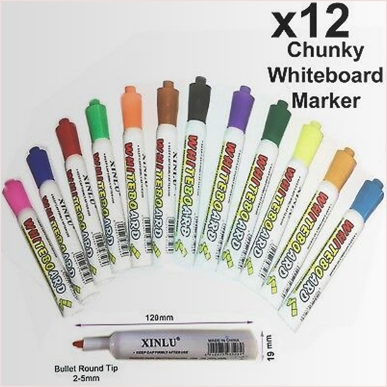 Picture of Whiteboard Marker - 12 PCs