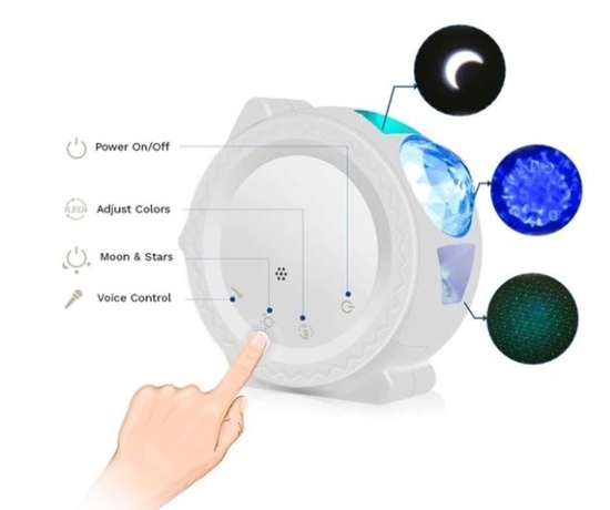 Picture of LED Night Light Projector - 14 x 7 Cm