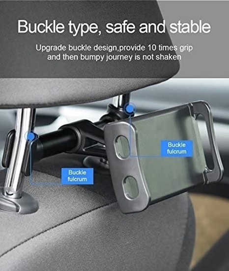 Picture of Tablet Holder for Car Headrest - 18 x 7 x 12 Cm