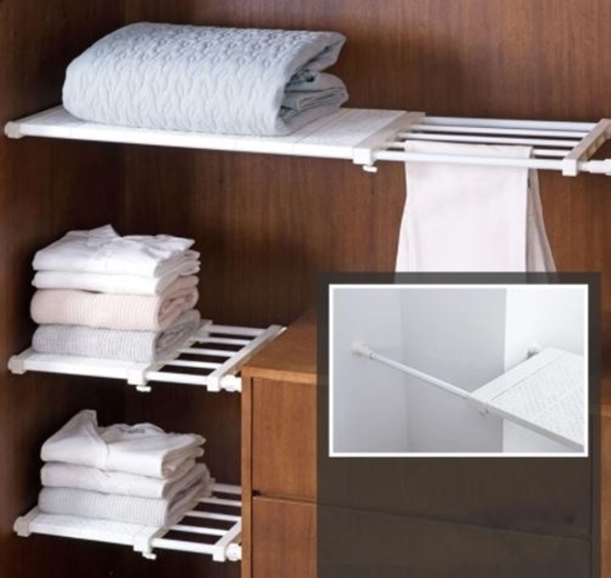 Picture of Wardrobe Layered Partition, 1 PC - W:24 Cm, L:38~55 Cm
