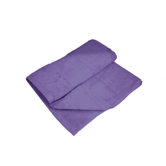 Picture of Hand Towel - Purple - 100% Cotton - 50 x 70 Cm