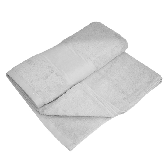 Picture of Shower Towel - Grey - 100% Cotton - 100 x 150 Cm