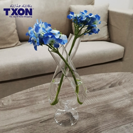 Picture of Infinity Glass Tube Vase - 27 x 12 Cm